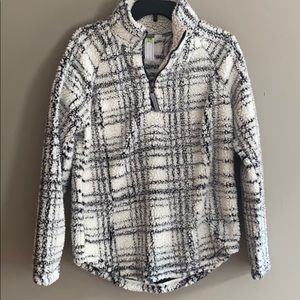 sherpa quarter zip